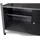 Ondis24 Lochwand Holz/Metall 120x205x60 cm grau/schwarz ohne Bestückung