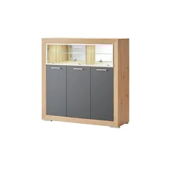 Barschrank  Fiesta , holzfarben , Maße (cm): B: 134 H: 134 T: 46