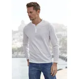 H.I.S. Langarmshirt weiß XXL
