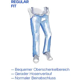 GARDEUR 5-Pocket-Jeans Modern Fit Blau 42/32
