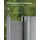 Songmics Aluminium Seitenmarkise 400 x 200 cm Grau
