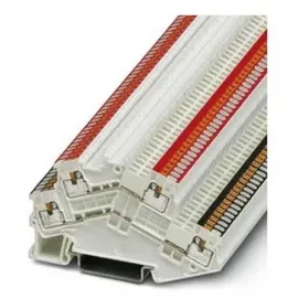 Phoenix Contact Doppelstock-Klemme 0, 14-1, 5qmm, weiß PTTBS1, 5SWH/U-BKO-RD