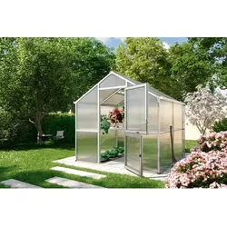 KGT Gewächshaus »Iris«, 5,06 m2, silberfarben