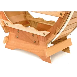 DanDiBo Ambiente Weinregal 62 x 90 x 24 cm Braun