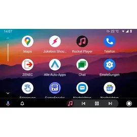 Zenec Z-N538 2-DIN 6,75“ (17,1cm) Touchscreen, schwarz