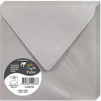 Clairefontaine Briefumschlag 140 mm, silber