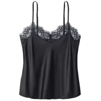 LASCANA Spaghettitop Damen schwarz Gr.40/42