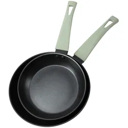 San Ignacio - Set aus gepressten Aluminiumpfannen Ø20-Ø24 cm Zeder
