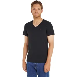 Tommy Hilfiger Original V-neck Kurzarm-T-Shirt Tommy Black XL
