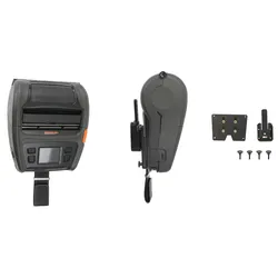 Brodit 216307, Tragbarer Drucker, Passive Halterung, Auto/Innenbereich, Schwarz