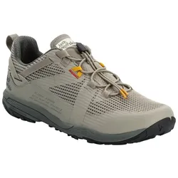 Jack Wolfskin Sneaker Spirit Low (Multifunktionsschuhe, leicht und flexible Sohle) mistygrün Herren