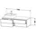 Duravit XSquare Waschtischunterbau wandhängend XS4913, 4 Schubkästen, 1400 x 548mm × 40 × 54,8 cm,