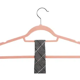 Songmics Kleiderbügel rosa, 50 St.