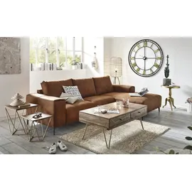 Smart Ecksofa Gabriela ¦ grau ¦ Maße (cm): B: 288 H: 83 T: 170.0