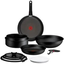Tefal - Topf- und Pfannenset INGENIO Excellence Fusion, 11-tlg. - Schwarz