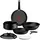 Tefal - Topf- und Pfannenset INGENIO Excellence Fusion, 11-tlg. - Schwarz