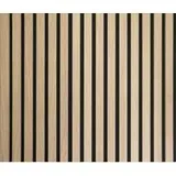 Akustikpaneel Eiche natur B/H/L: ca. 56,1x56,1x1,9 cm - Eiche natur