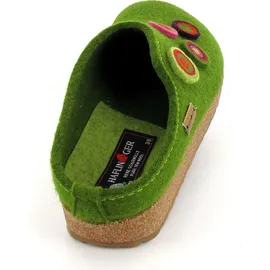 HAFLINGER Hausschuh grün 40
