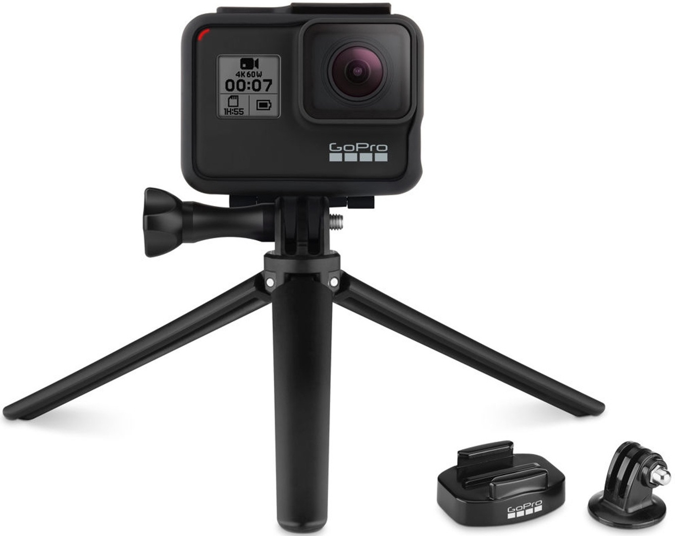 GoPro Tripod Beugels met Mini statief, zwart, Eén maat