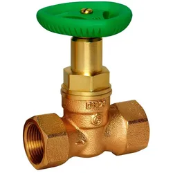 Flamco Rotguss-Kolbenventil DN 25 Muffe-Muffe M1204030