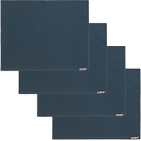 DDDDD Platzset »Kit«, (Set, 4 St.), 35x45 cm, Baumwolle, blau