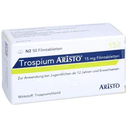 Trospium Aristo 15 mg Filmtabletten 50 St