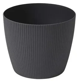 Dehner Kunststoff-Topf Magnolia, konisch, Anthrazit