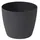 Dehner Kunststoff-Topf Magnolia, konisch, Anthrazit