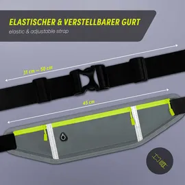 OneFlow Active Pro Laufgürtel One Size Grau