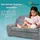FORTISLINE Kindersofa Rosalia 100 x 60 x 50 cm Cord grün