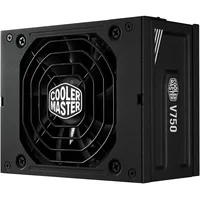 Cooler Master V750 SFX Gold ATX 3.1, EU-Stecker – 750 W 80 Plus Gold PC-Netzteil, vollmodulares Netzteil, SFF/mini-ITX-Netzteil, 92-mm-FDB-Lüfter, PCIe-5.1-Kabel, SFX-auf-ATX-Halterung - Schwarz