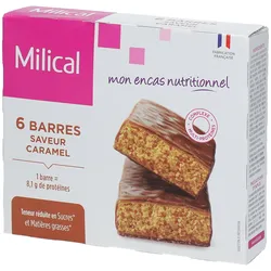 Milical Hyperproteiné Barres Karamell