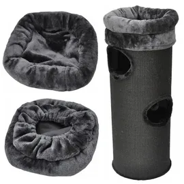 nanook shop Katzenbett für Kratztonnen anthrazit grau