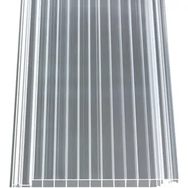 Gutta Polycarbonat-Hohlkammerpaneel Easy Click Plus 200 x 20 cm 16 mm klar