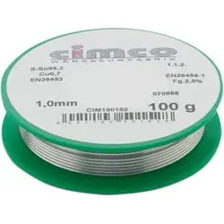 Cimco Elektroniklot bleifrei 1,0mm/250g 150154