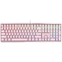 Cherry MX Board 3.0S Gaming RGB Tastatur, MX-Blue, pink