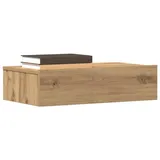 vidaXL Nachttisch Artisan-Eiche 60x35 cm Holzwerkstoff Vidaxl 155205