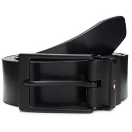 Tommy Hilfiger Herrengürtel Leder 3,5 cm schwarz 100