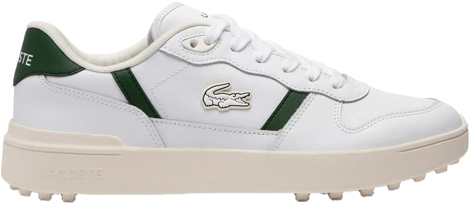 LACOSTE Golfschuhe Herren T-Clip, weiss/gruen