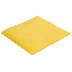 Papierservietten "Cocktail" gelb 20x20cm (6.000 Stück)