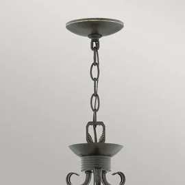 Elstead Lighting Kronleuchter 3 Flammig Glas klar