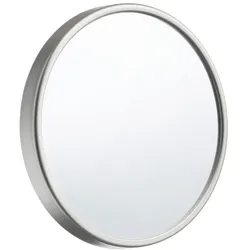 Smedbo Outline Lite Kosmetikspiegel | Befestigung durch Saugnäpfe##120 mm Rahmen Silber FS622