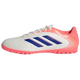 adidas Copa Pure 3 Club TF Herren Off White/Lucid Blue/Signal Coral 45 1/3
