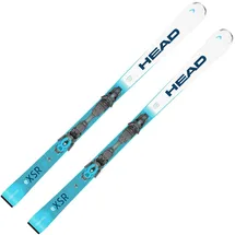 Head Worldcup Rebels e.XSR Ski Set Blau 170 cm