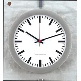 Peweta Bahnhof weiß silber Kunststoff, Ø 30,0 cm