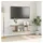 vidaXL Artisan-Eiche TV-Schrankset 102 x 35 x 35 cm Holzwerkstoff