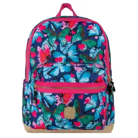 Pick & Pack Pick & Pack, Kindergartentasche, Beautiful Butterfly Rucksack L / Navy