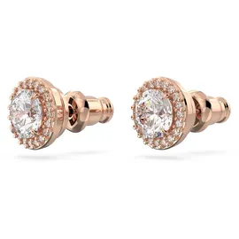 Swarovski Ohrstecker Una Angelic Weiß Roségold-Legierungsschicht
