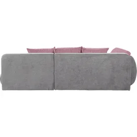 Home Affaire Eckcouch 2-Sitzer grau