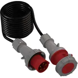 Doktorvolt CEE Verlängerungskabel Kabel 15m 63A IP67 Starkstromkabel 5x10mm2 PCE Doktorvolt® DV-2827-CEE-63
